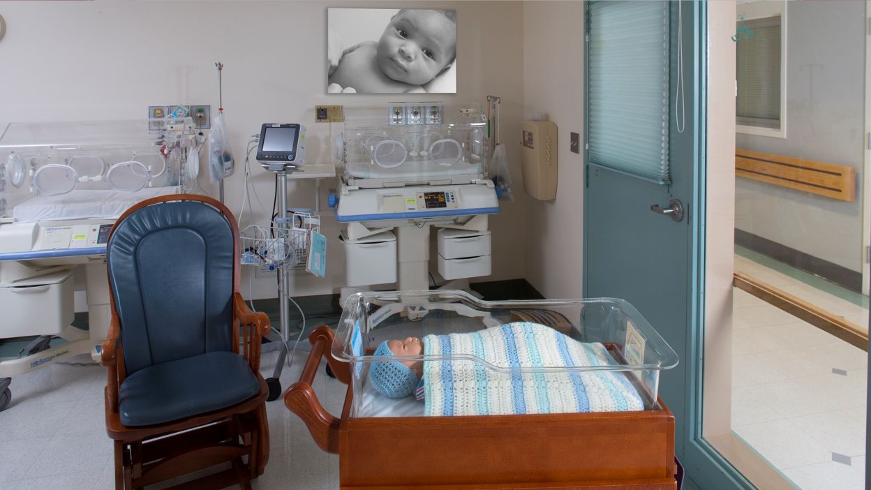 Birthing center room