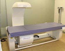 Hospital equipment in exam room