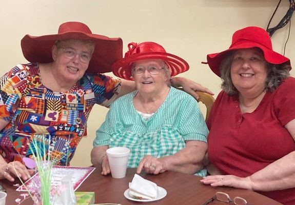 Residents participating in Ingraham Manor activities