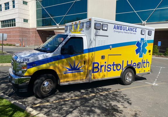 Bristol Hospital ambulance