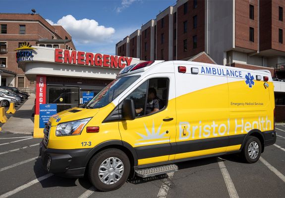 Bristol Health ambulance